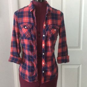 H&M Plaid Shirt Size 2